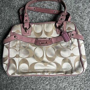 Coach Blush Pink Interior Handbag
